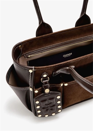 Posy bag Chicory Coffee B21100076 Ganni 